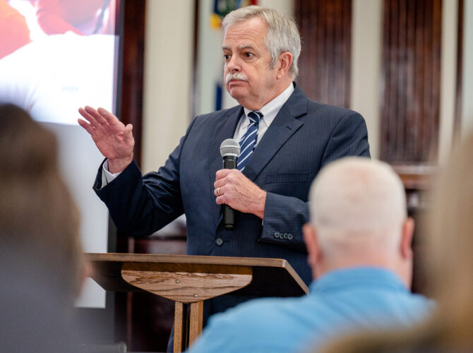 Sweeney defends public advocacy for abused children against ethics charges